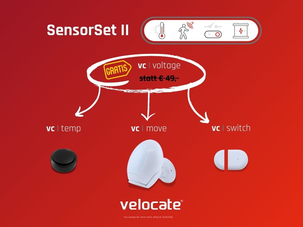 SensorSet II – Dein Frühwarnsystem für unterwegs mit Gratis Spannungsüberwachung