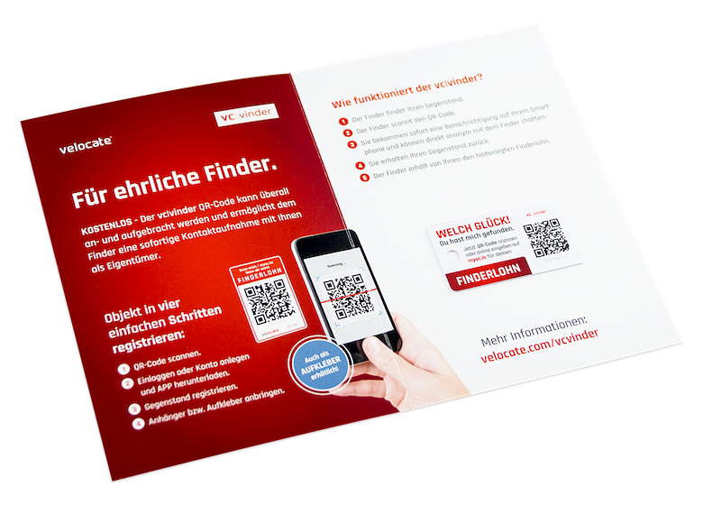 velocate vc|vinder Schlüsselanhänger