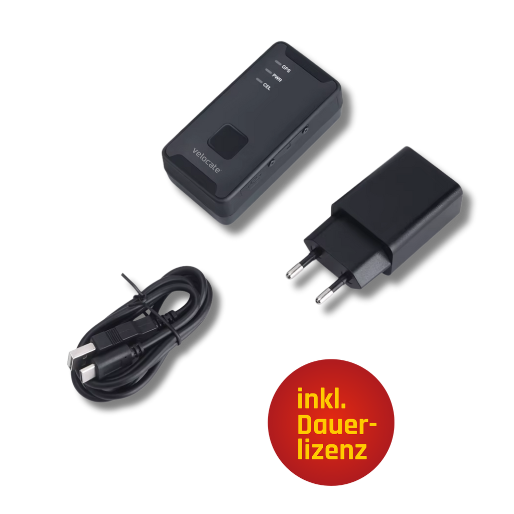 velocate vc|mini 2 - Portables GPS Ortungssystem(LTE, 2G)  für Personen, Gepäck, Musikinstrumente