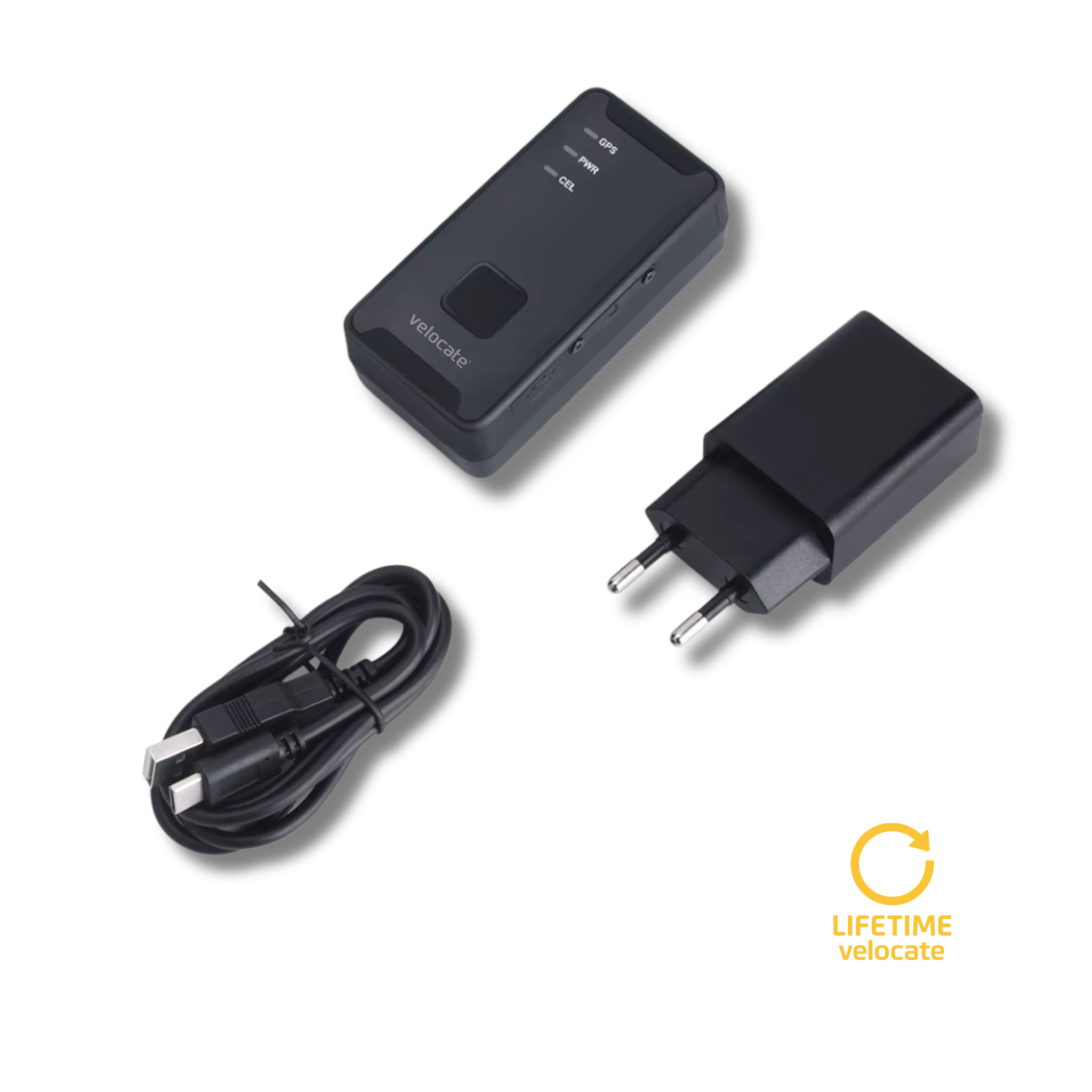 velocate vc|mini 2 - Portables GPS Ortungssystem(LTE, 2G)  für Personen, Gepäck, Musikinstrumente